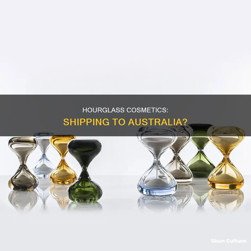 does hourglass ship to australia