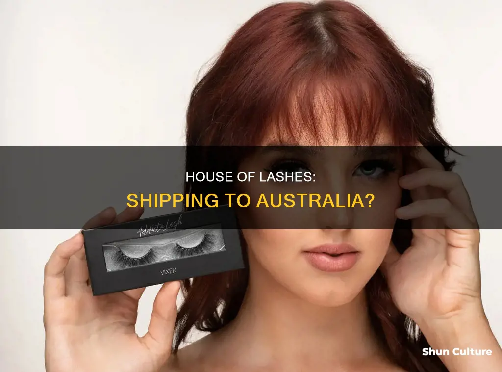does house of lashes ship to australia