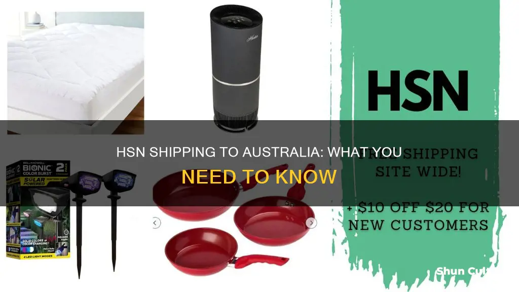 does hsn ship to australia