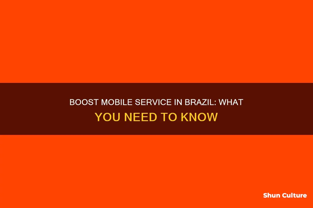 does I still have service in brazil boost mobile