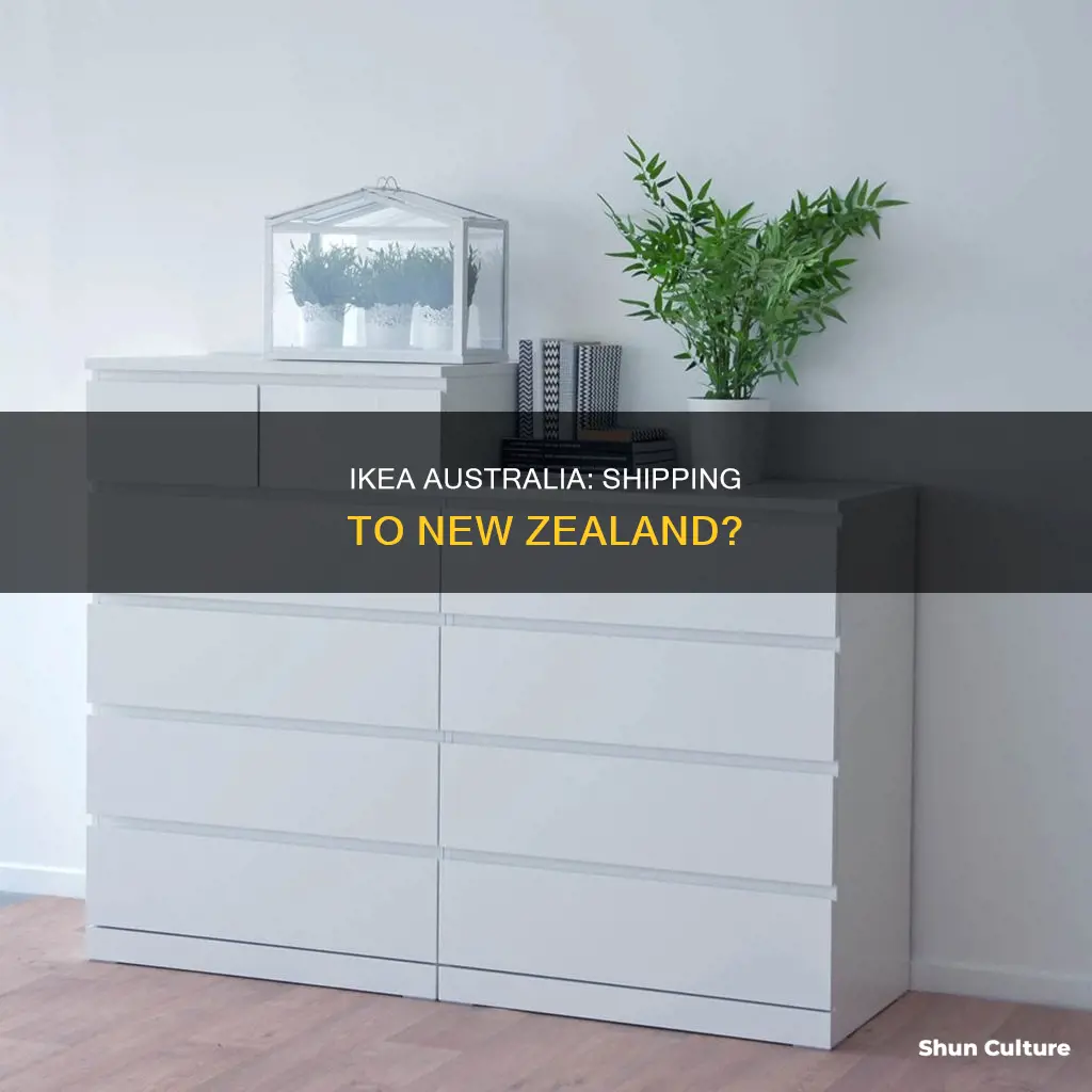 does ikea australia ship to nz