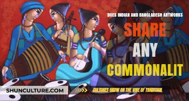 Exploring Shared Themes in Indian and Bangladeshi Artworks