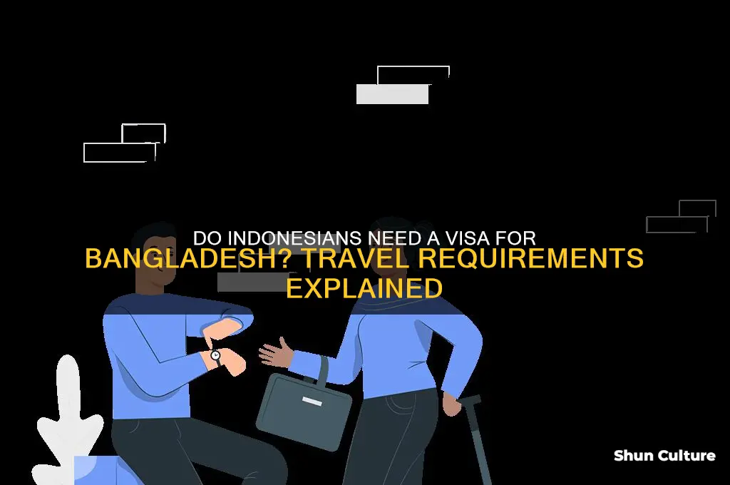 does indonesian need visa to bangladesh