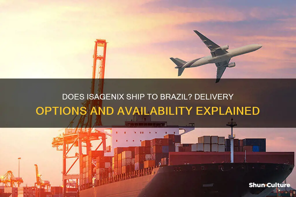does isagenix ship to brazil