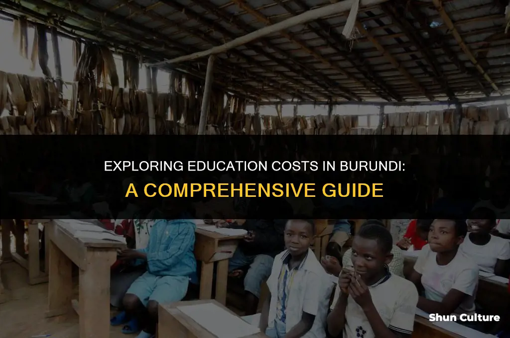 does it cost to go to school in burundi