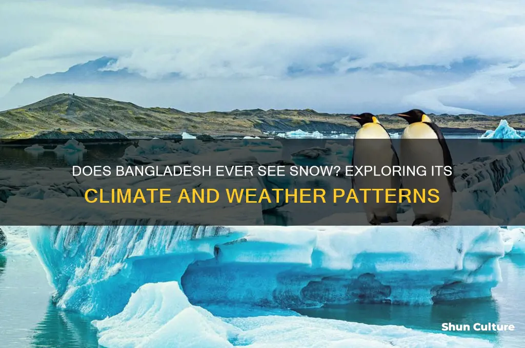 does it ever snow in bangladesh