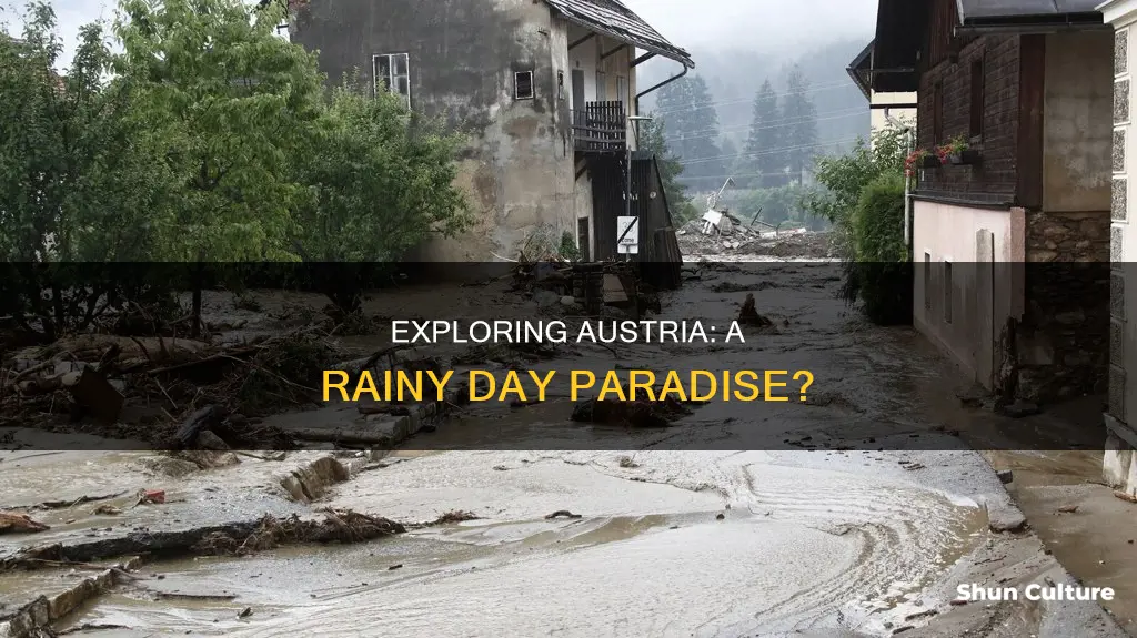 does it rain a lot in austria