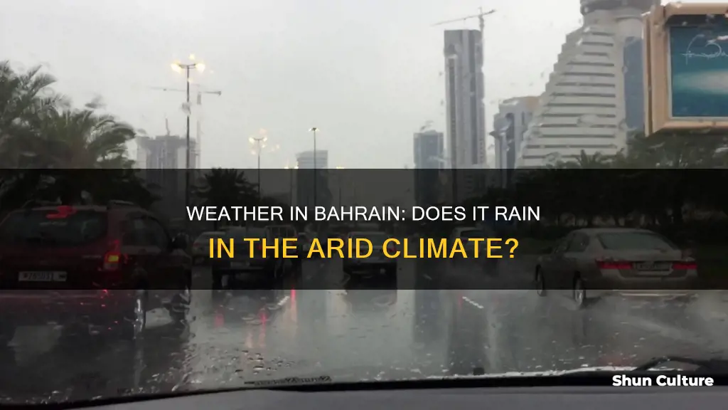 does it rain in bahrain