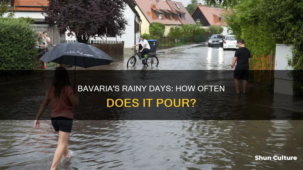 does it rain much in bavaria