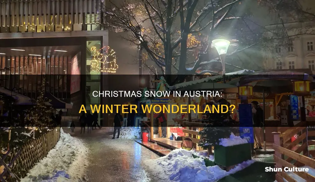 does it snow in austria at christmas