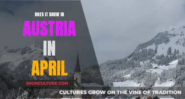 April Snow in Austria: How Likely is it?