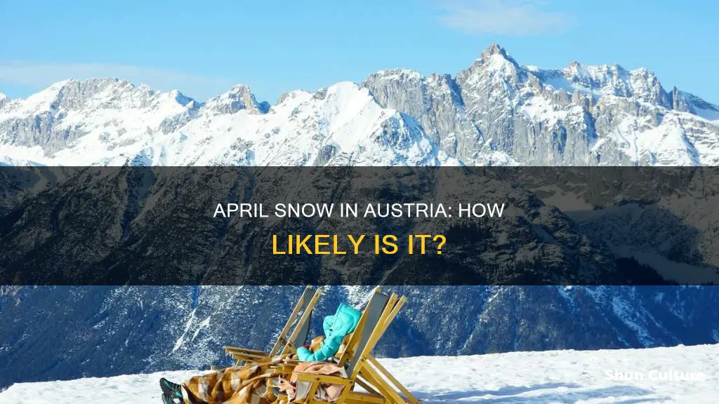 does it snow in austria in april