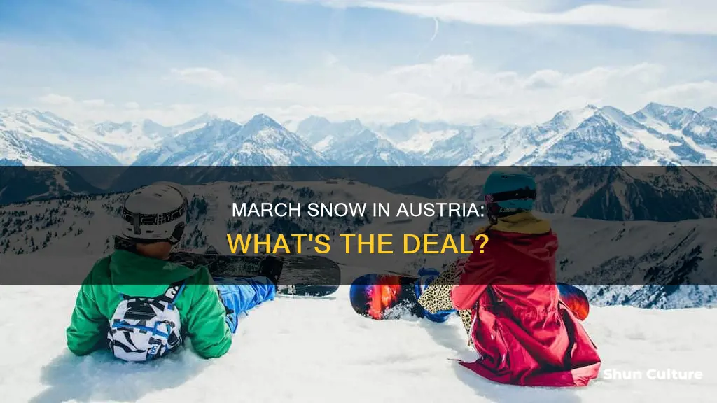 does it snow in austria in march