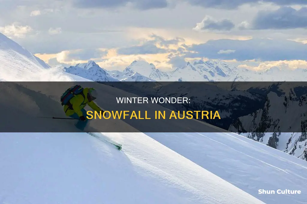 does it snow in austria