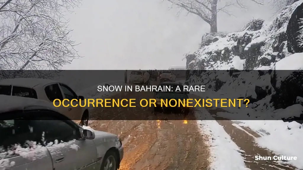 does it snow in bahrain