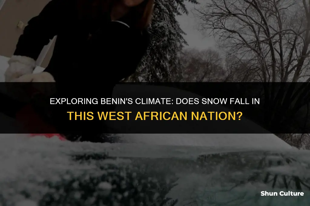 does it snow in benin