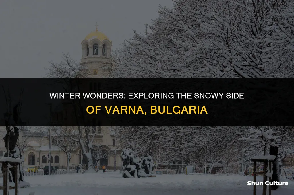 does it snow in varna bulgaria