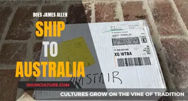 James Allen: Shipping to Australia?