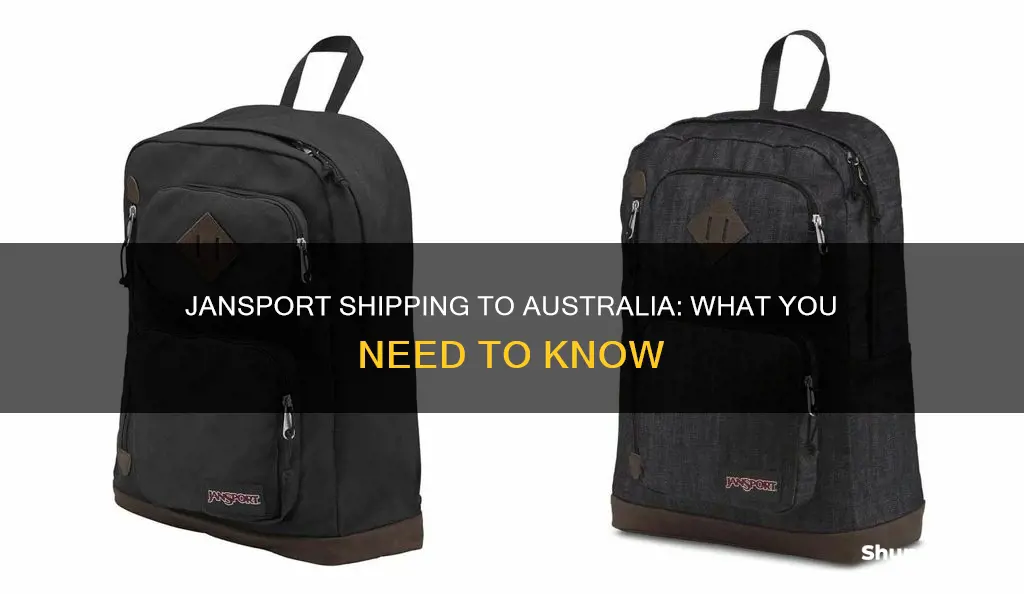 does jansport ship to australia