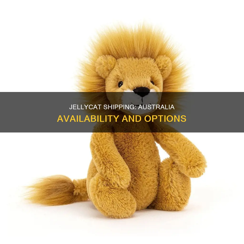 does jellycat ship to australia