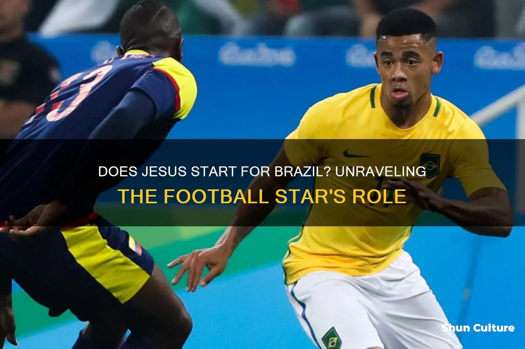 does jesus start for brazil
