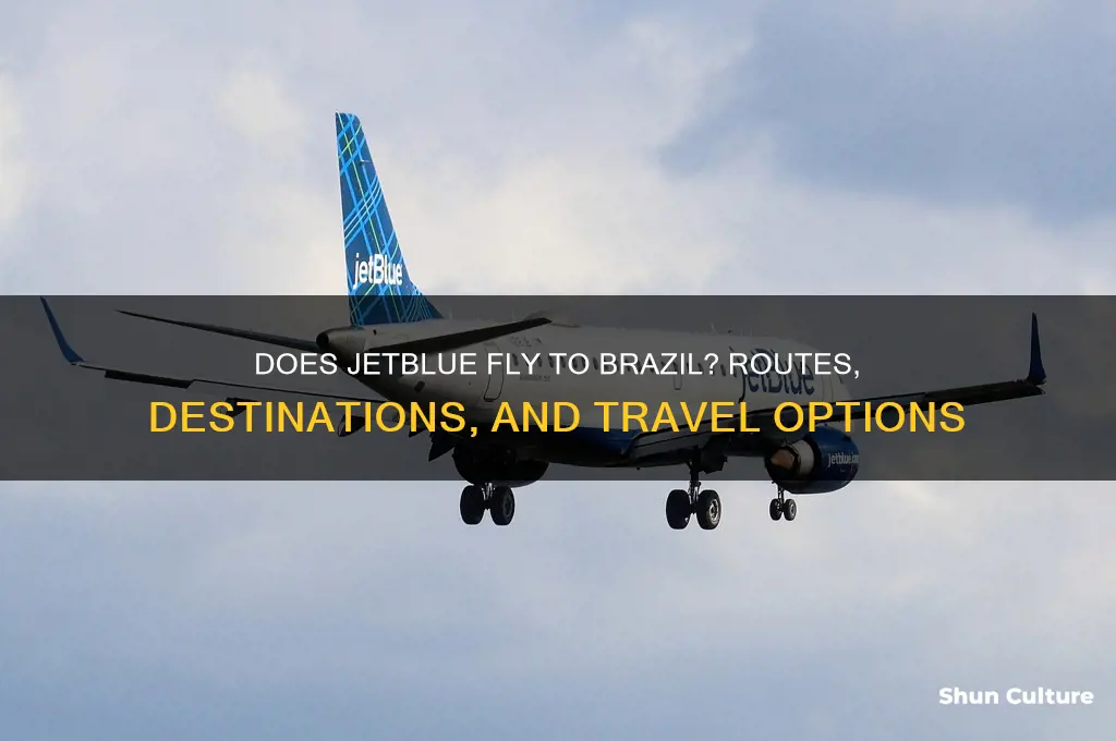 does jet blue fly to brazil