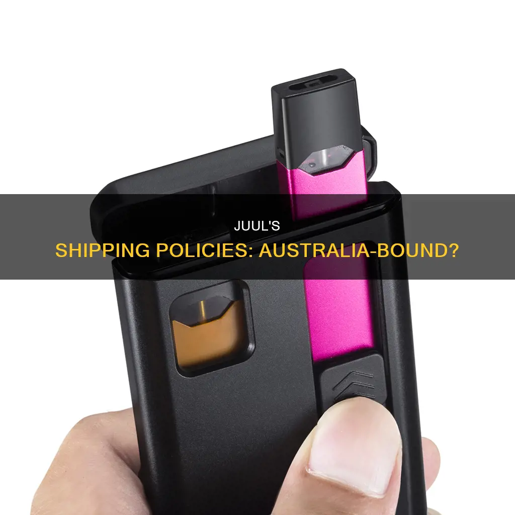 does juul ship to australia