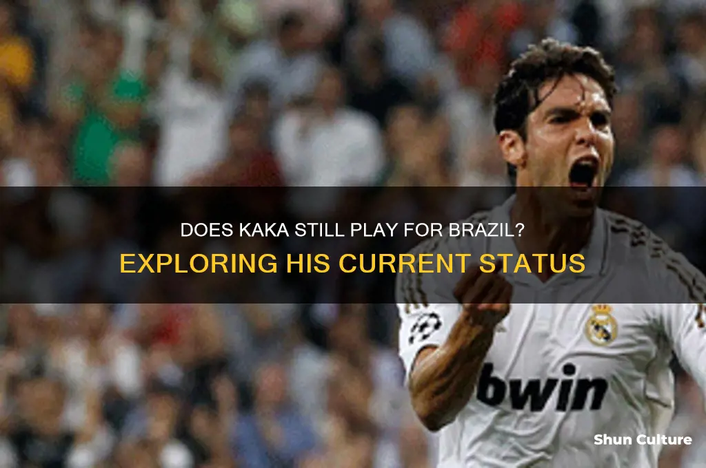 does kaka still play for brazil