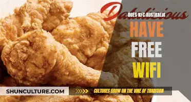 KFC Australia: Free Wifi Offerings and Availability