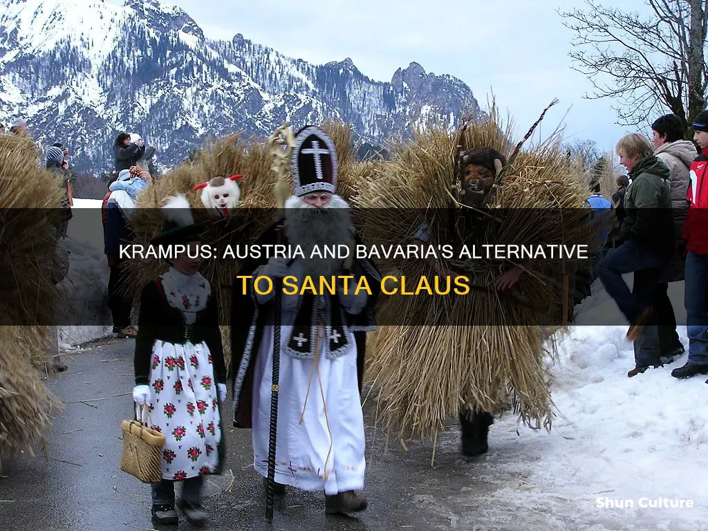 does krampus replace santa in austria and bavaria