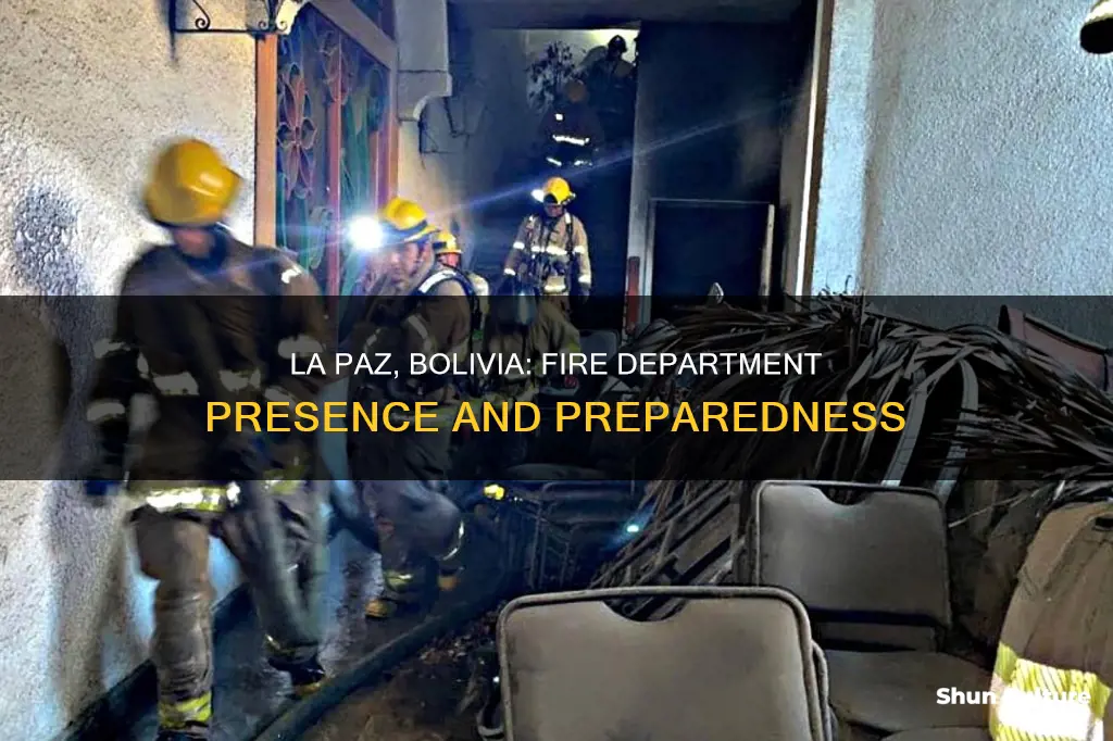 does la paz bolivia have a fire department