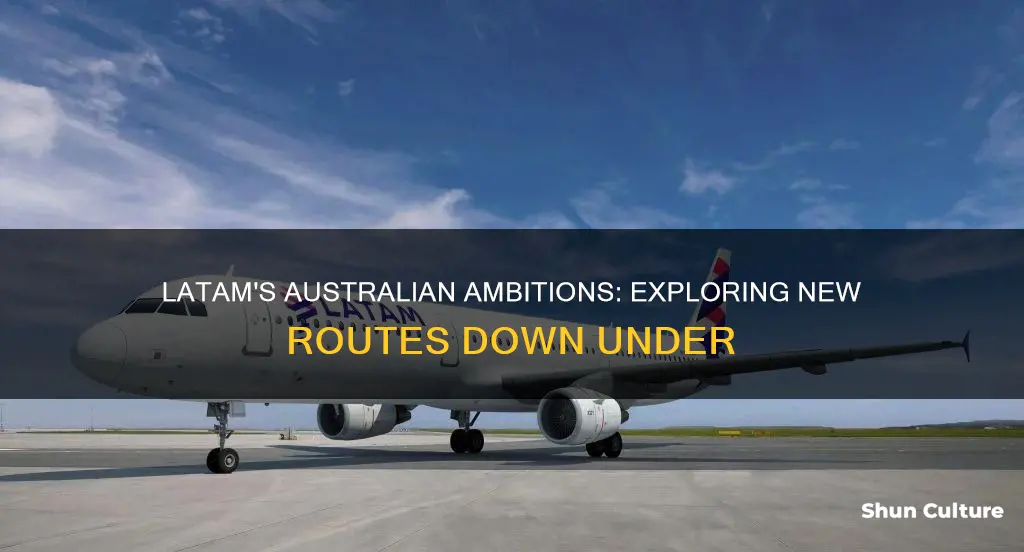 does latam fly to australia