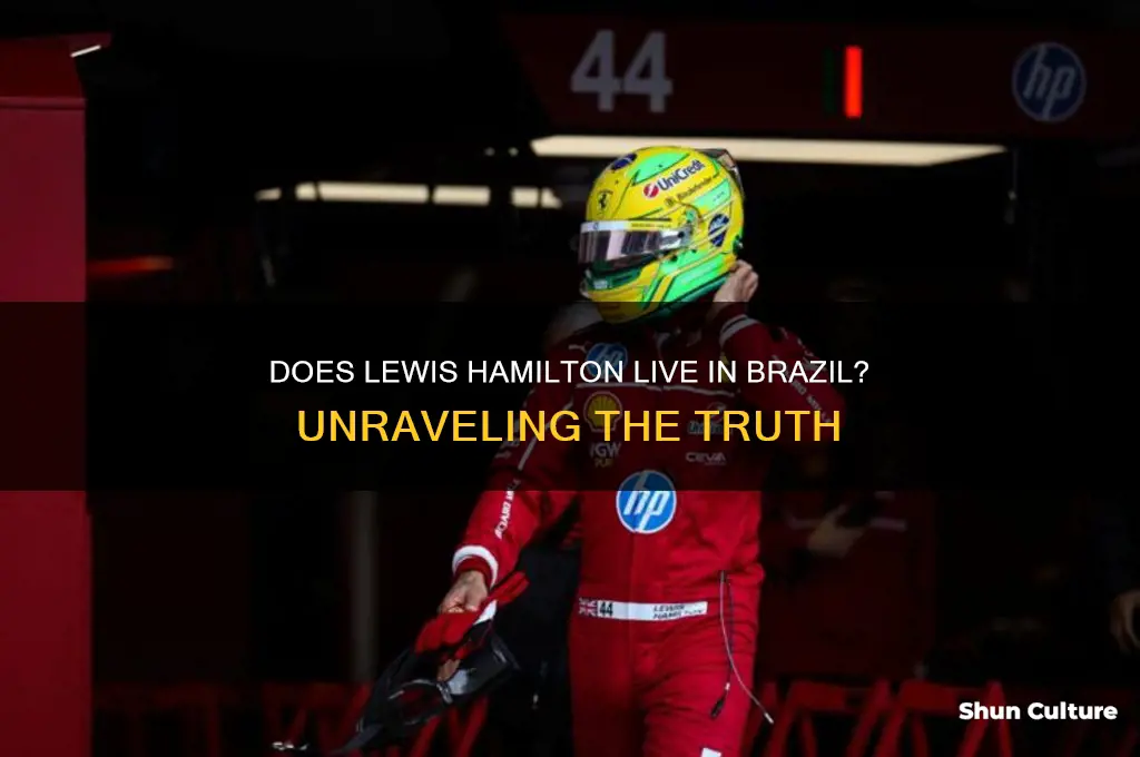 does lewis hamilton live in brazil