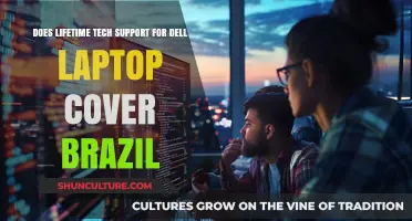 Does Dell's Lifetime Tech Support Include Coverage in Brazil?
