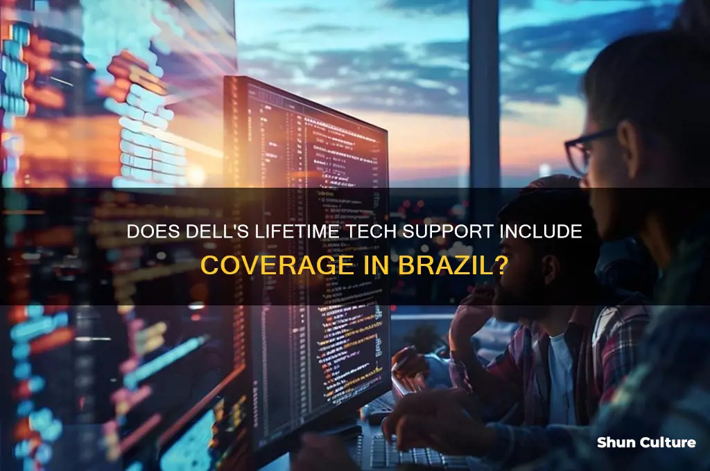 does lifetime tech support for dell laptop cover brazil