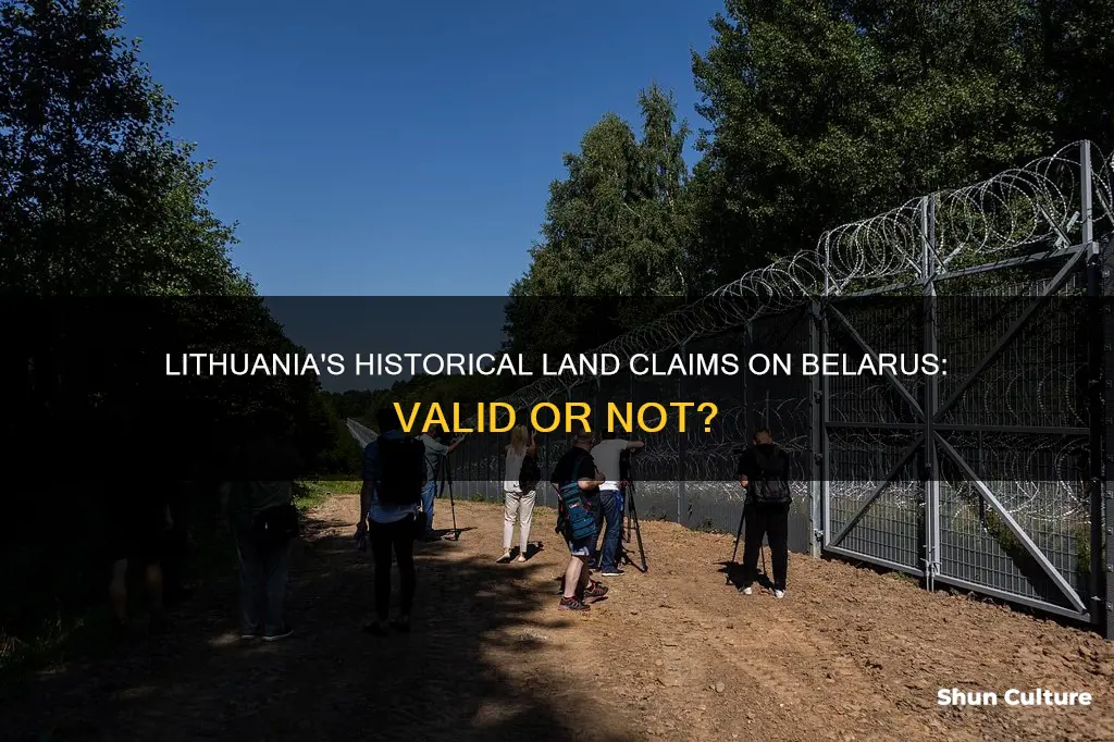 does lithuania have land claim on belarus