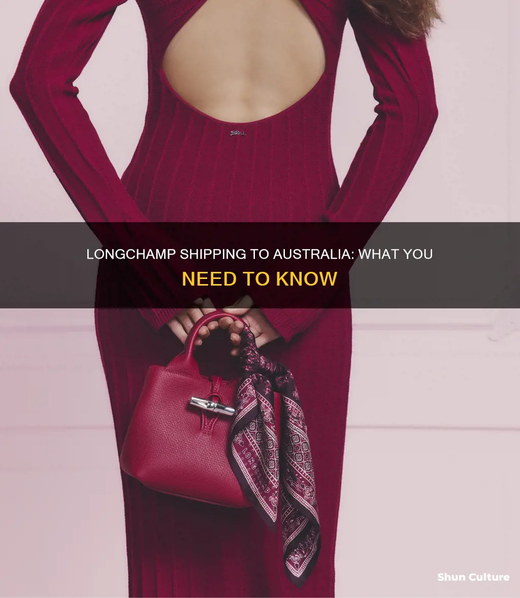 does longchamp ship to australia