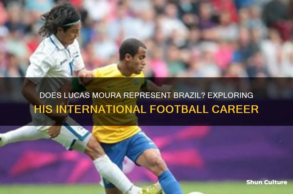 does lucas moura play for brazil