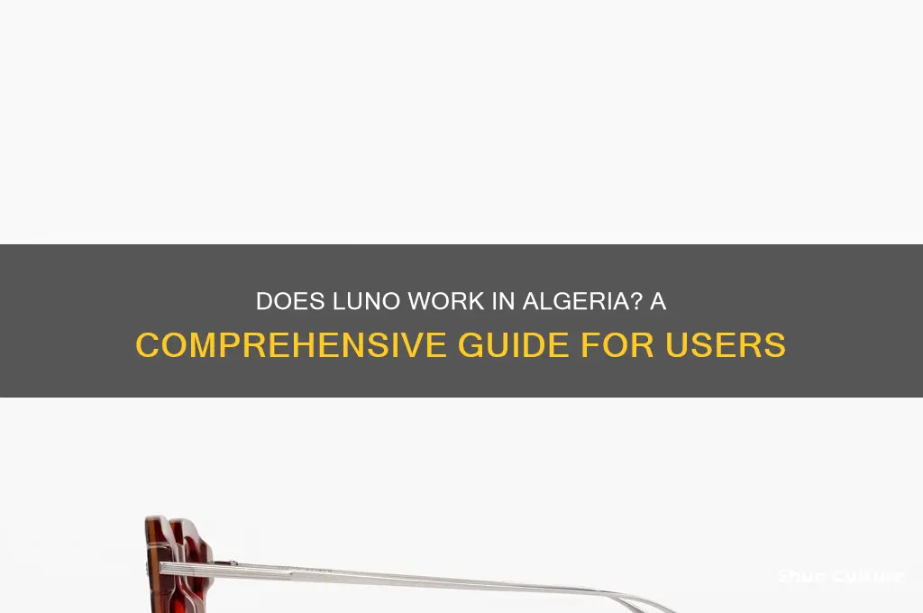 does luno work in algeria