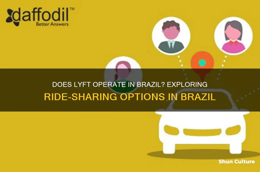 does lyft work in brazil