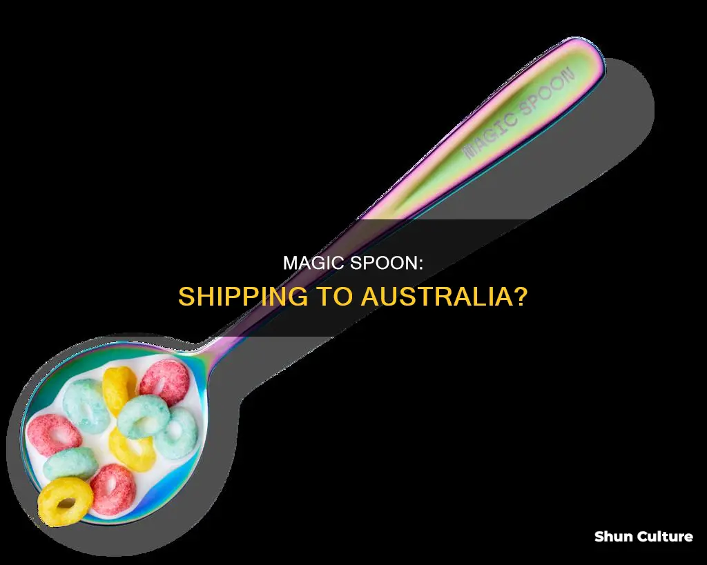 does magic spoon ship to australia