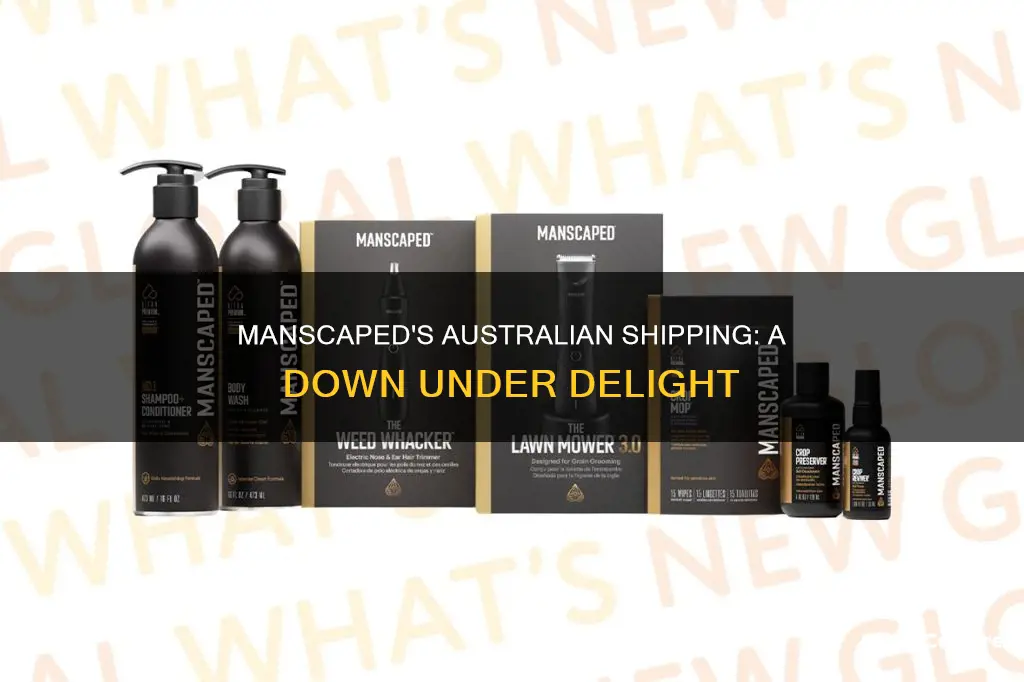 does manscaped ship to australia