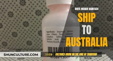 Mario Badescu: Shipping Availability in Australia