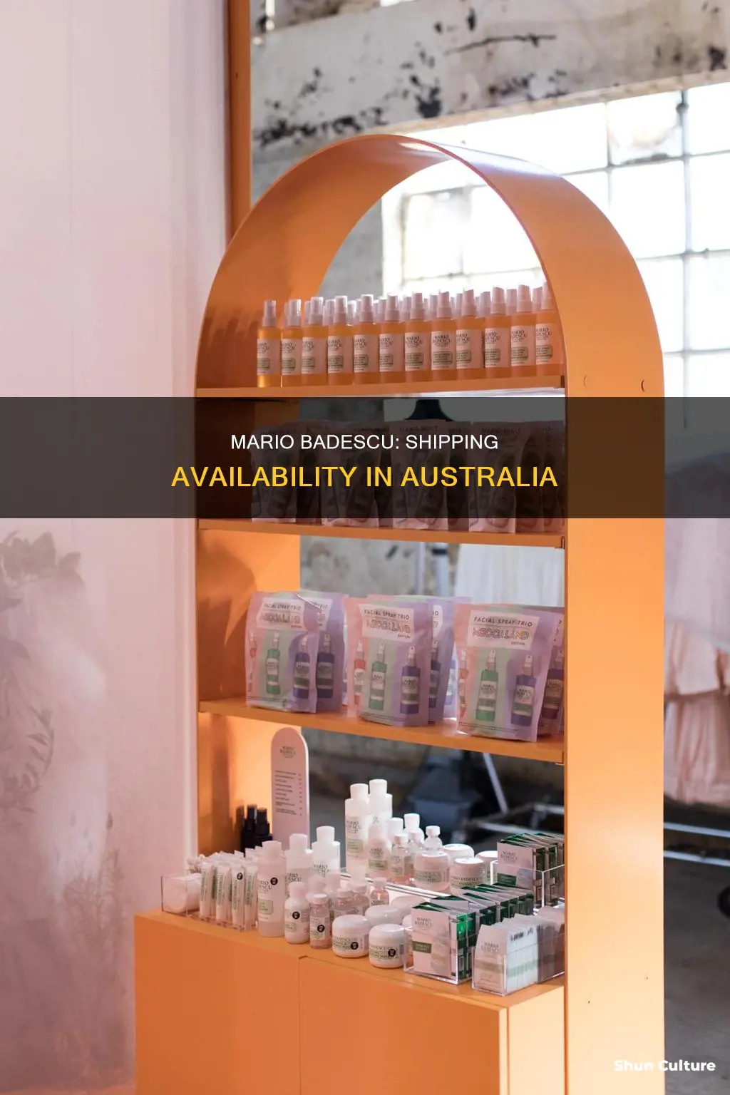 does mario badescu ship to australia