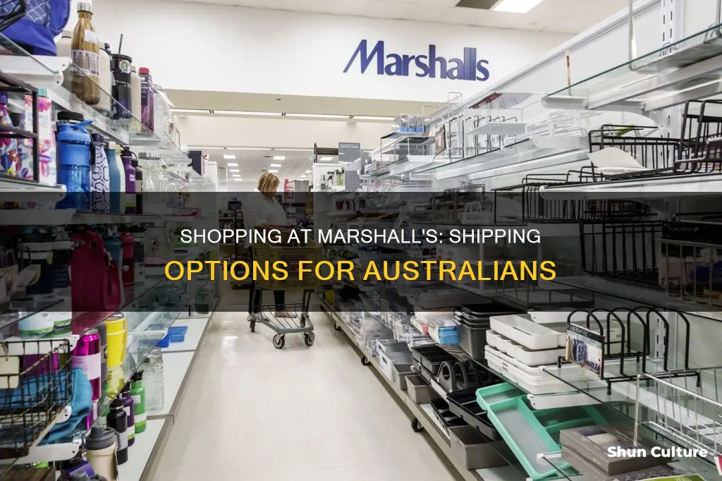 does marshalls ship to australia