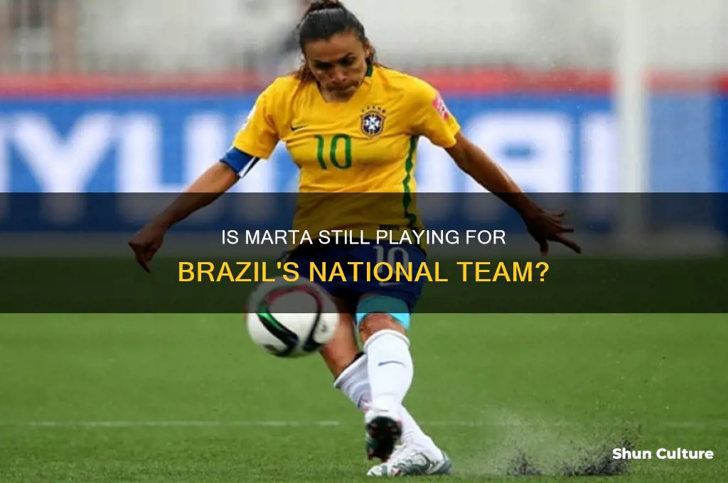 does marta still play for brazil