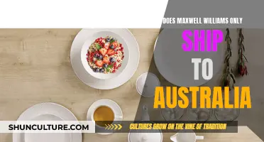 Maxwell Williams: Australia-Exclusive Shipping?
