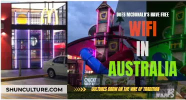 McDonald's Australia: Free WiFi Availability
