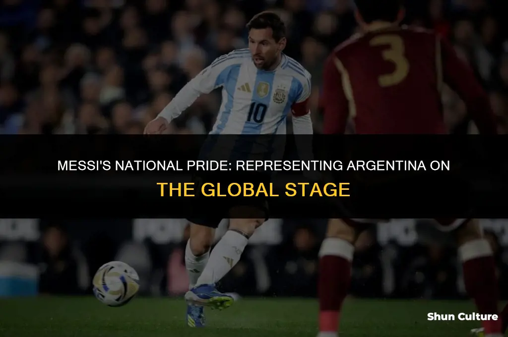does messi play for argentina