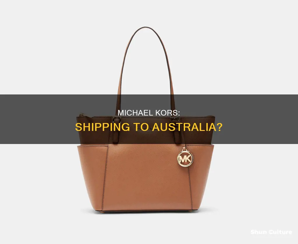 does michael kors ship to australia